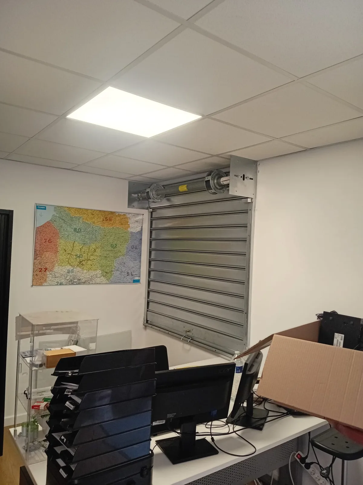 Installation et pose de rideau métallique à Marseille 14